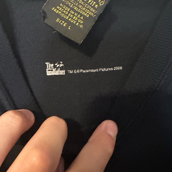 The Godfather, Lucky brand T-shirt size large - Picture 2 of 4